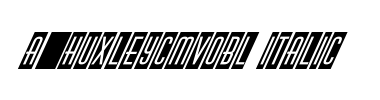 Police a_HuxleyCmVObl Italic